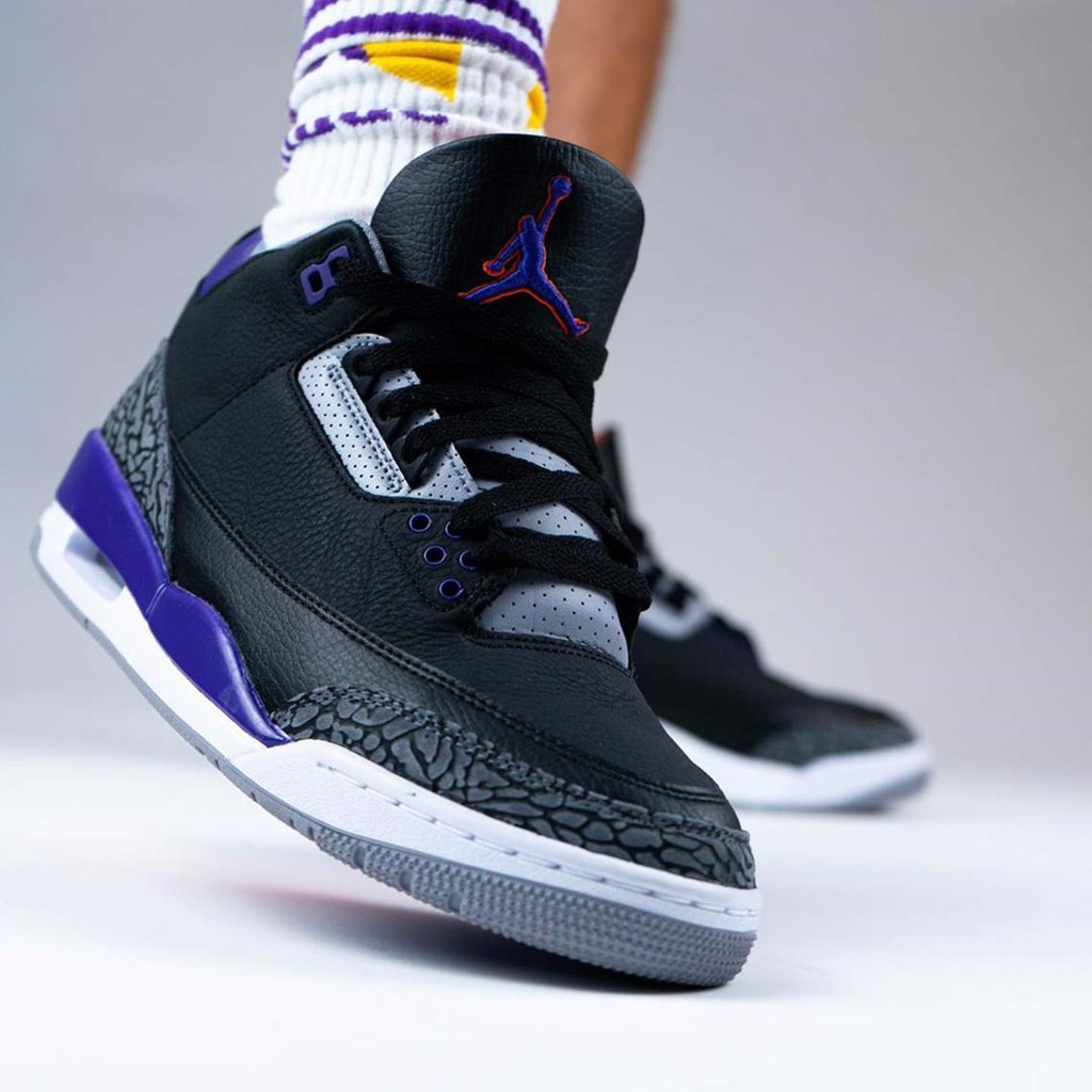 Giày Air Jordan 3 Retro 'Court Purple' CT8532-050 - Ảnh 4