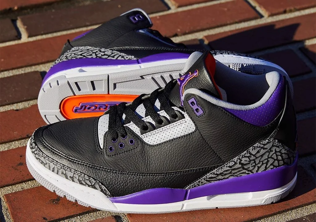 Giày Air Jordan 3 Retro 'Court Purple' CT8532-050 - Ảnh 6