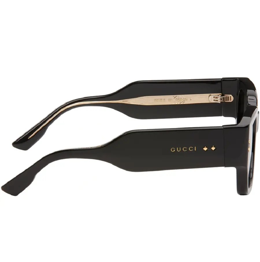 Kính Gucci Rectangular Sunglasses 'Black' GG1217S-001 - Ảnh 4
