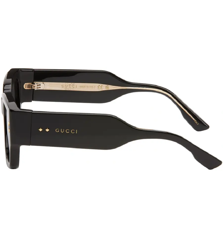 Kính Gucci Rectangular Sunglasses 'Black' GG1217S-001 - Ảnh 3