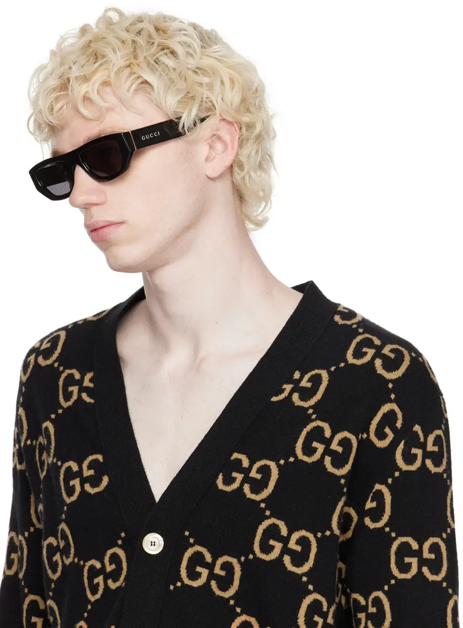 Kính Gucci Rectangular Sunglasses 'Black' GG1134S-002 - Ảnh 4