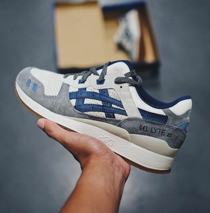 Giày Asics J.Crew x Gel Lyte 3 Tin Roof H64KK 0639 - Ảnh 3