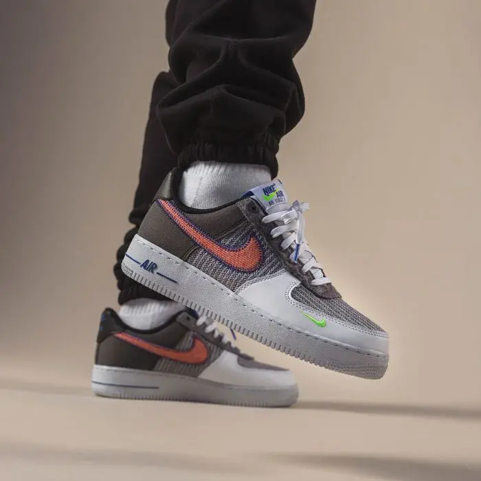 Giày Nike Air Force 1 Low Recycled Jerseys Pack CU5625-122 - Ảnh 5