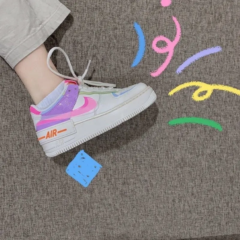 Alternative view of Giày Nike Wmns Air Force 1 'Shadow Beige' CU3012-164