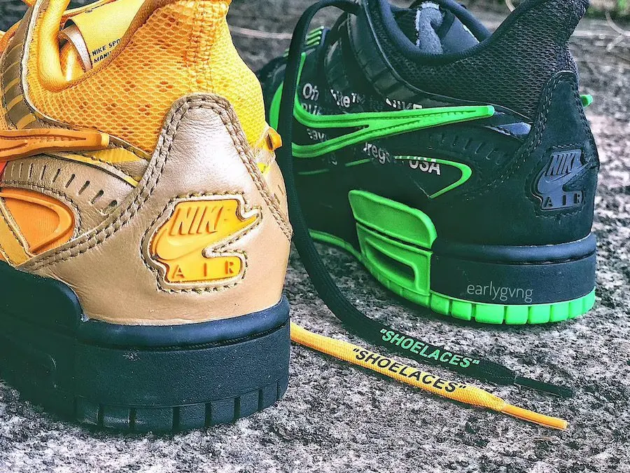 Alternative view of Giày Nike Off-White x Air Rubber Dunk 'University Gold' CU6015-700
