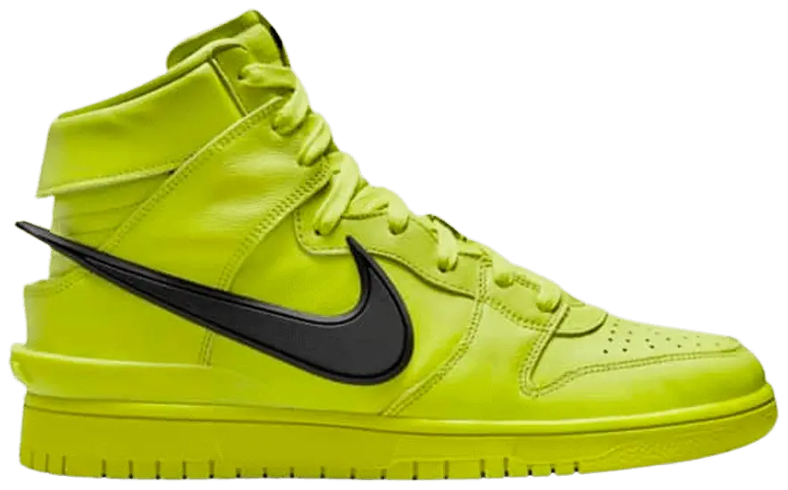 Giày Nike AMBUSH x Dunk High 'Flash Lime' CU7544-300