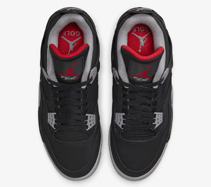 Giày Nike Air Jordan 4 Retro Golf 'Bred' CU9981-002 - Ảnh 3