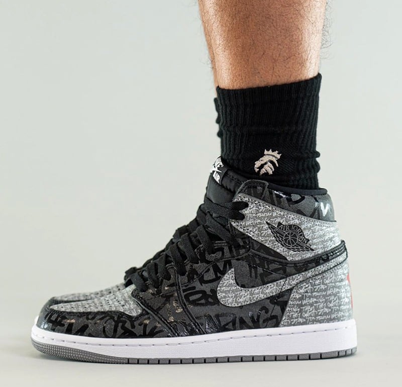 Giày Nike Air Jordan 1 Retro High OG Rebellionaire 555088-036 - Ảnh 4