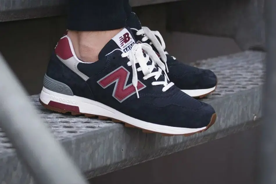 Giày New Balance 1400 'Navy Burgundy' M1400CU - Ảnh 5