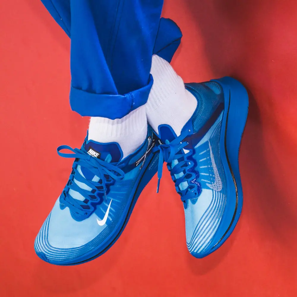 Giày Nike Gyakusou Zoom Fly SP 'Blue Nebula' AR4349-400 - Ảnh 5