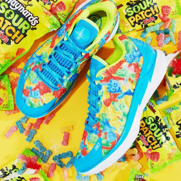 Giày Under Armour Curry 1 Flotro Sweet Then Sour 'Blue' 3025633-300 - Ảnh 2