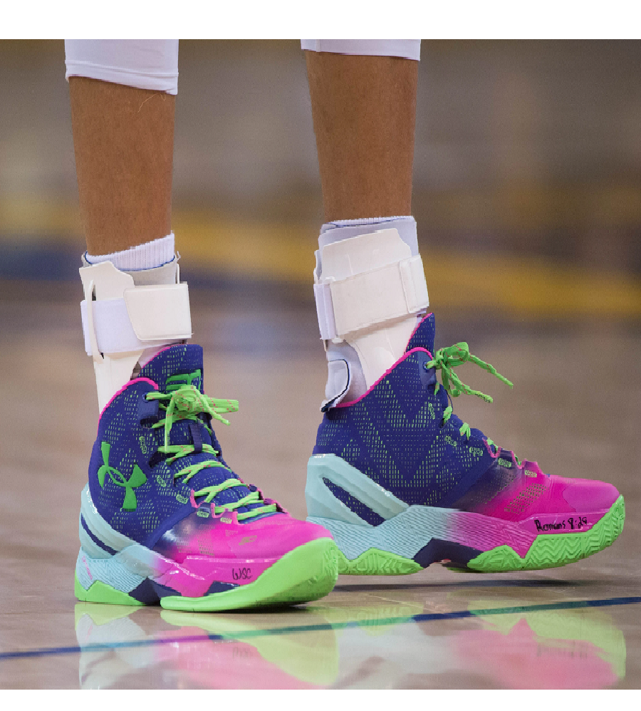 Giày Under Armour Curry 2 Retro GS 'Northern Lights' 2022 3026053-600 - Ảnh 3