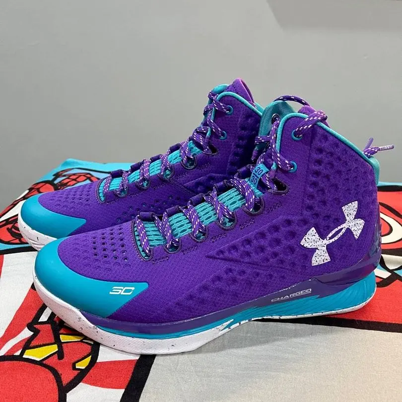 Giày Under Armour Curry 1 Retro 'Father To Son' 2022 3026075-500 - Ảnh 4