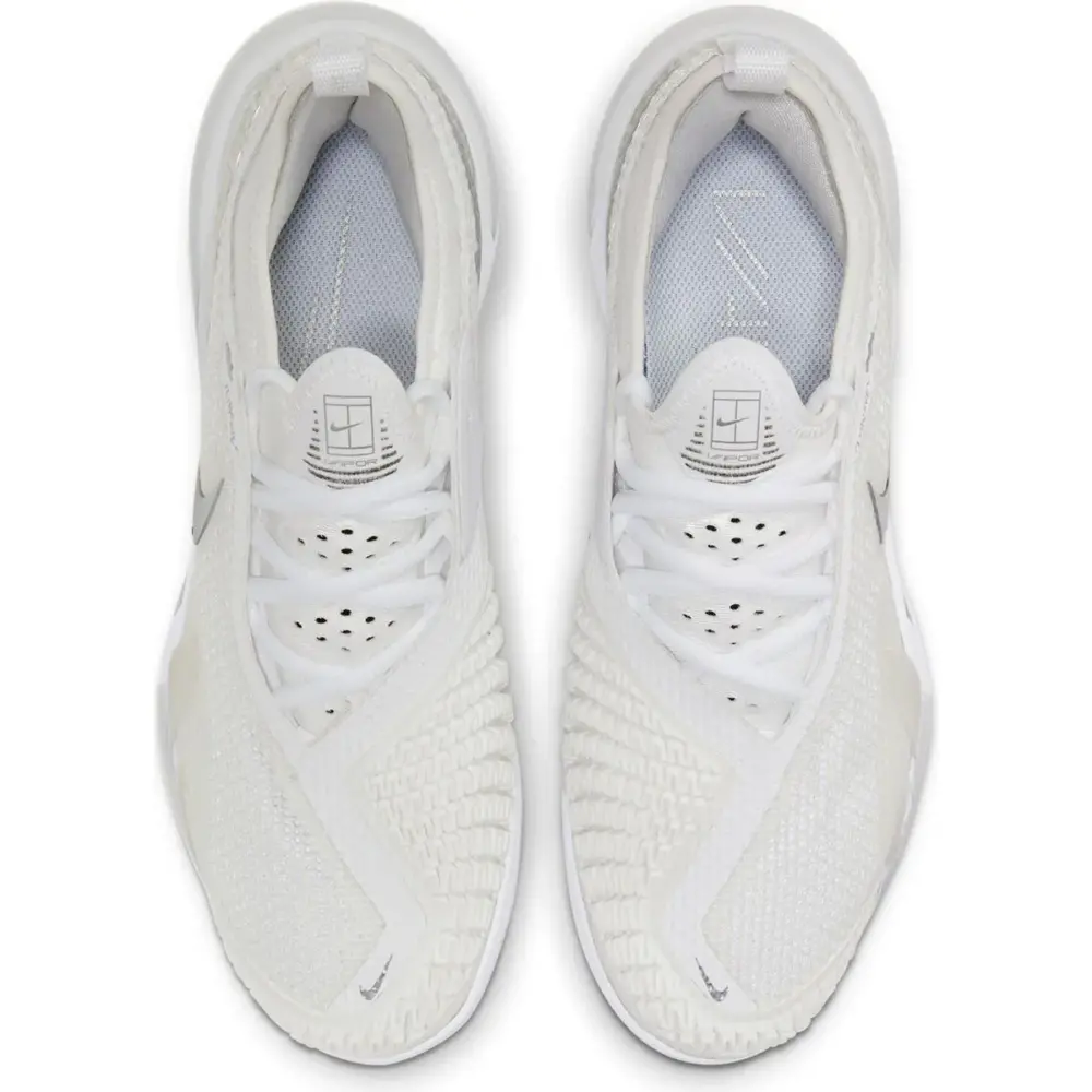 Giày Tennis Nike Court React Vapor 'Metallic Silver' CV0742-100 - Ảnh 3