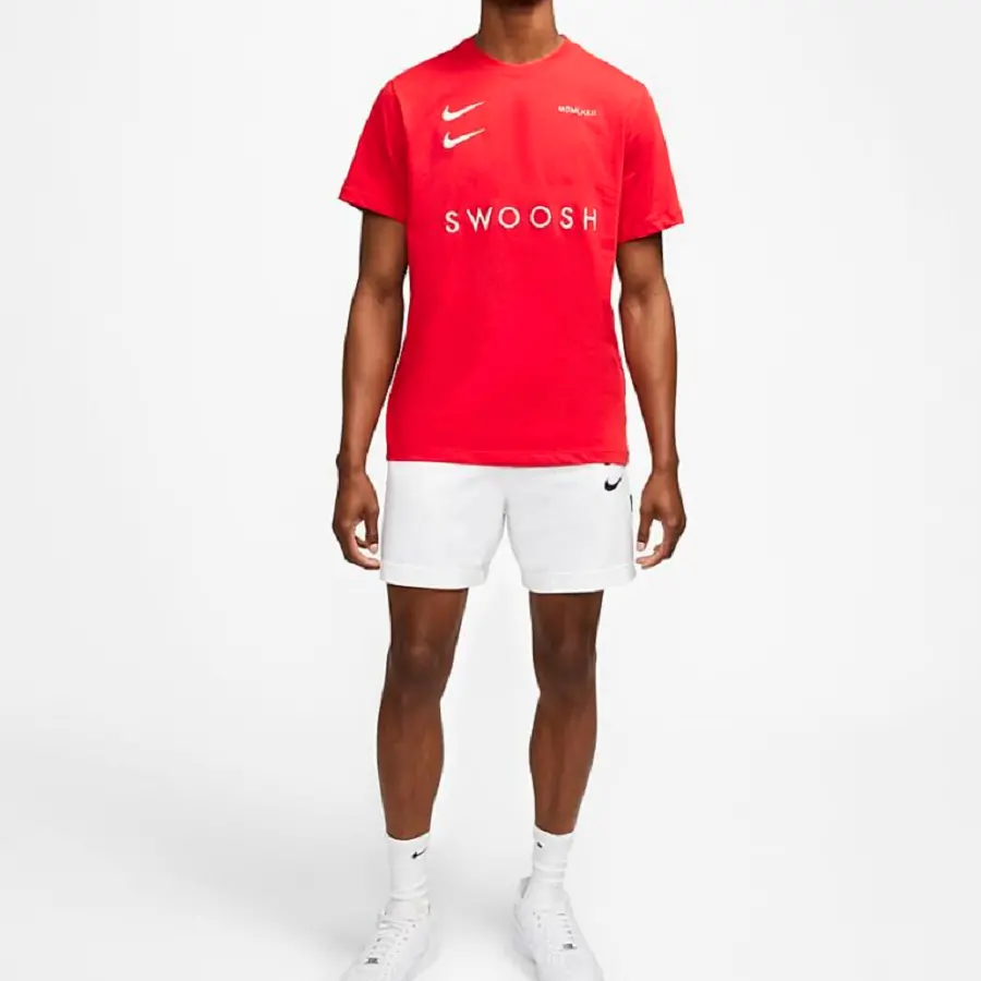 Alternative view of Áo Nike NSW Swoosh Pack Tee Red CV5892-657
