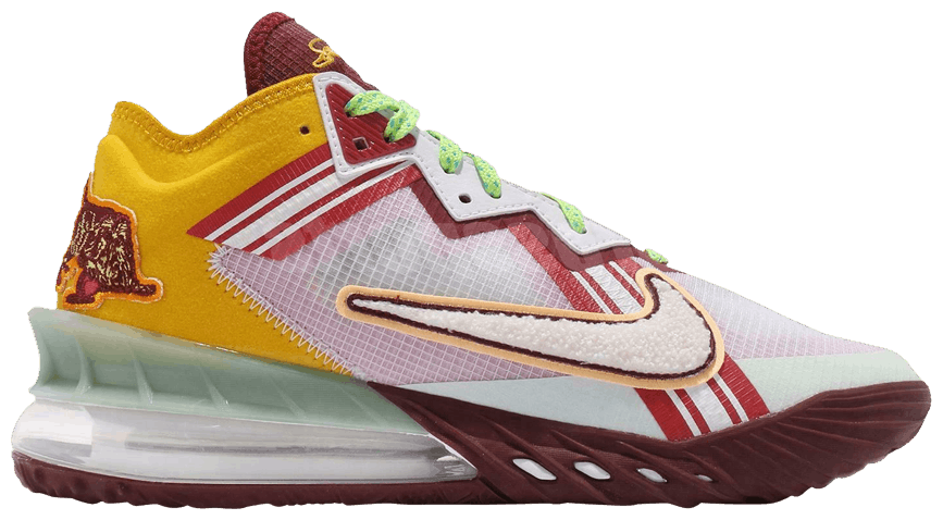 Giày Nike Mimi Plange x LeBron 18 Low EP 'Higher Learning' CV7564-102