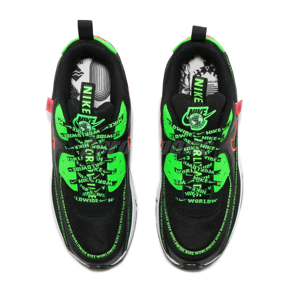 Giày Nike Air Max 90 SE GS 'Worldwide Pack - SEFA20' CV7665-001 - Ảnh 5