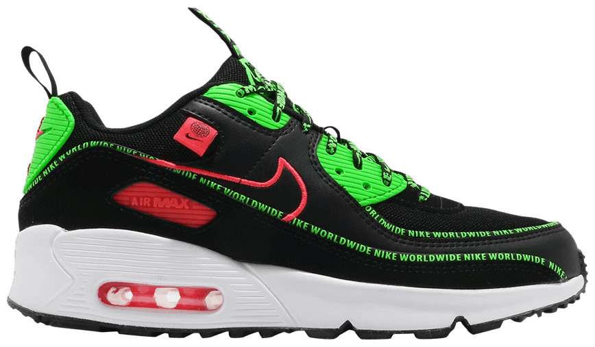 Giày Nike Air Max 90 SE GS 'Worldwide Pack - SEFA20' CV7665-001