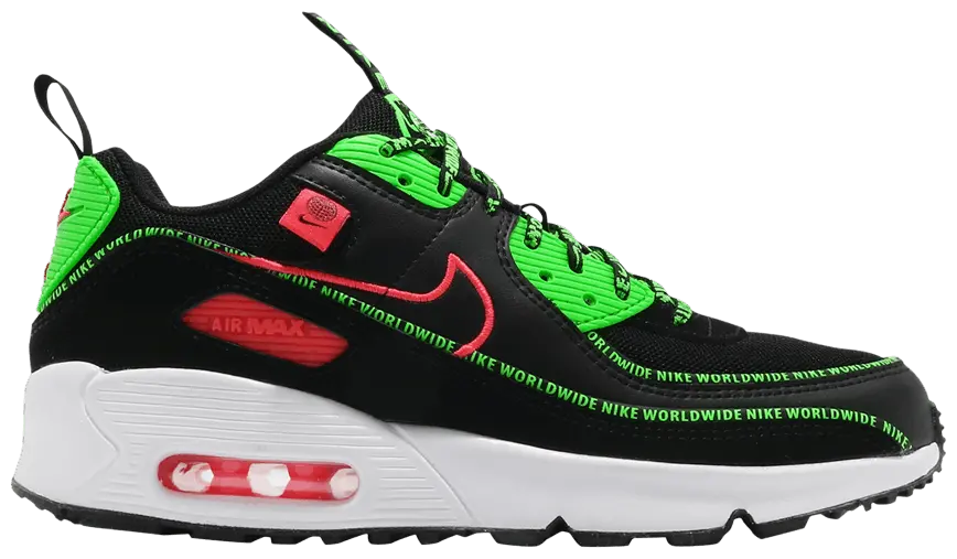 Giày Nike Air Max 90 SE GS 'Worldwide Pack - SEFA20' CV7665-001