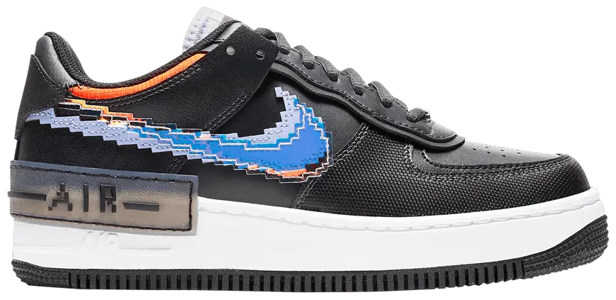 Giày Nike Wmns Air Force 1 Shadow SE 'Pixel Swoosh Off Noir'