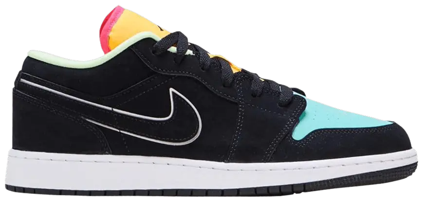 Giày Nike Air Jordan 1 Low SE GS 'Aurora Green' CV9844-013