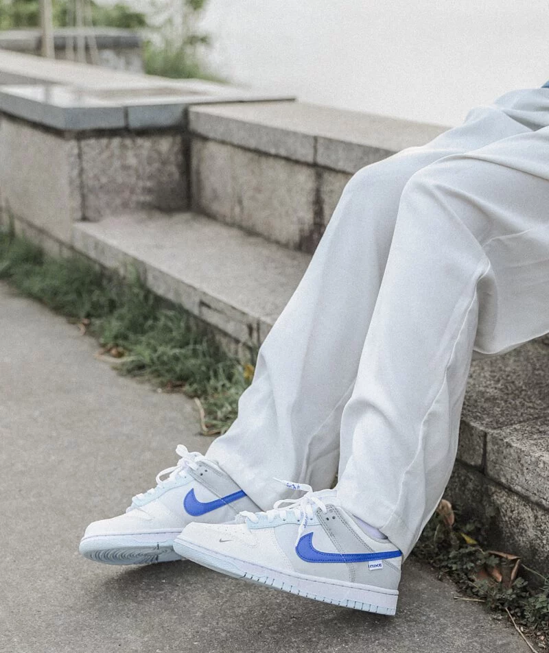 Giày Nike Dunk Low 'Ivory Hyper Royal' FB1843-141 - Ảnh 2