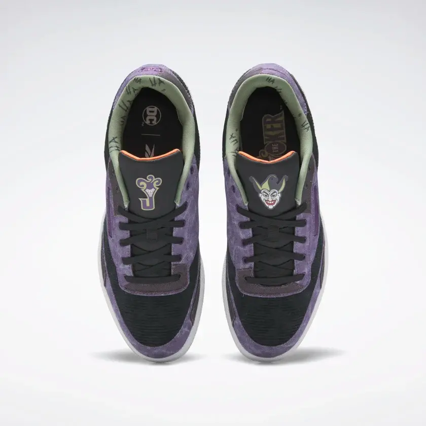 Giày Reebok Club C 'DC Joker' HQ4573 - Ảnh 5