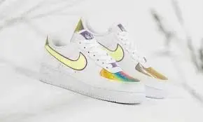 Alternative view of Giày Nike Wmns Air Force 1 Low 'Easter' CW0367-100