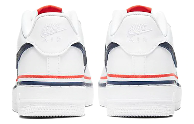 Giày Nike Air Force 1 LV8 1 GS 'White Concord' CW0984-100 - Ảnh 4