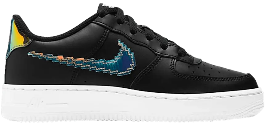 Giày Nike Air Force 1 LV8 GS 'Digital Swoosh - Black' CW1577-002