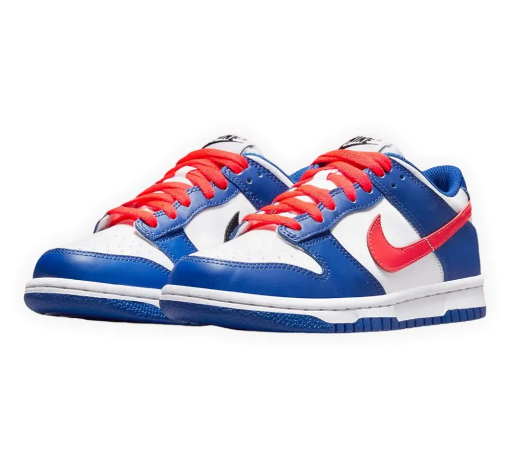 Giày Nike Dunk Low GS 'Game Royal Crimson' CW1590-104 - Ảnh 4