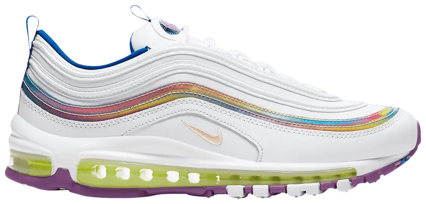Giày Nike Wmns Air Max 97 SE 'White Iridescent Stripes' CW2456-100