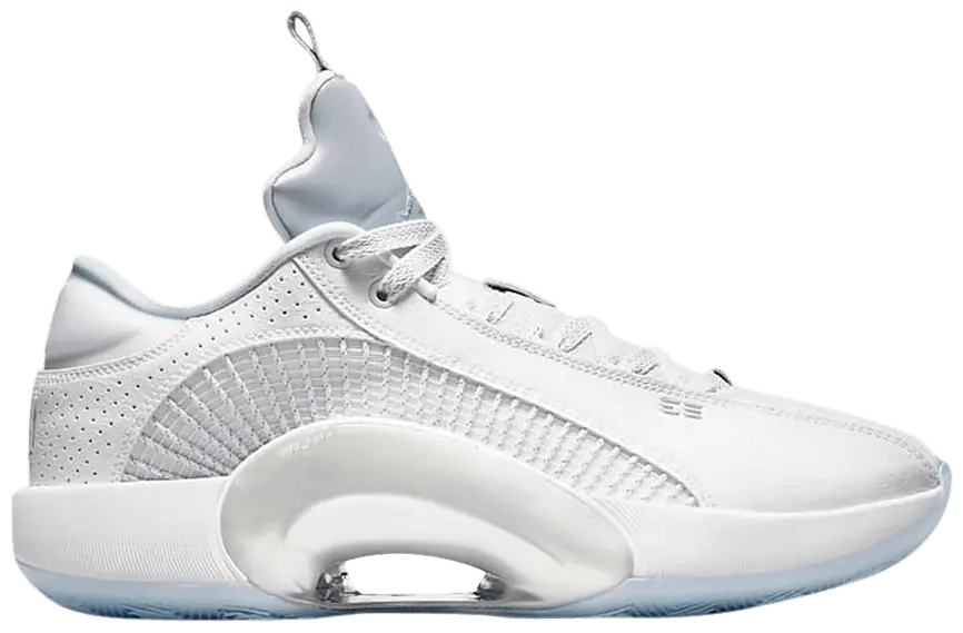 Giày Nike Air Jordan 35 Low 'White Metallic Silver' CW2460-100