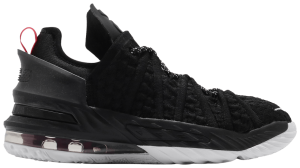 Giày Nike LeBron 18 GS 'Black University Red' CW2760-001