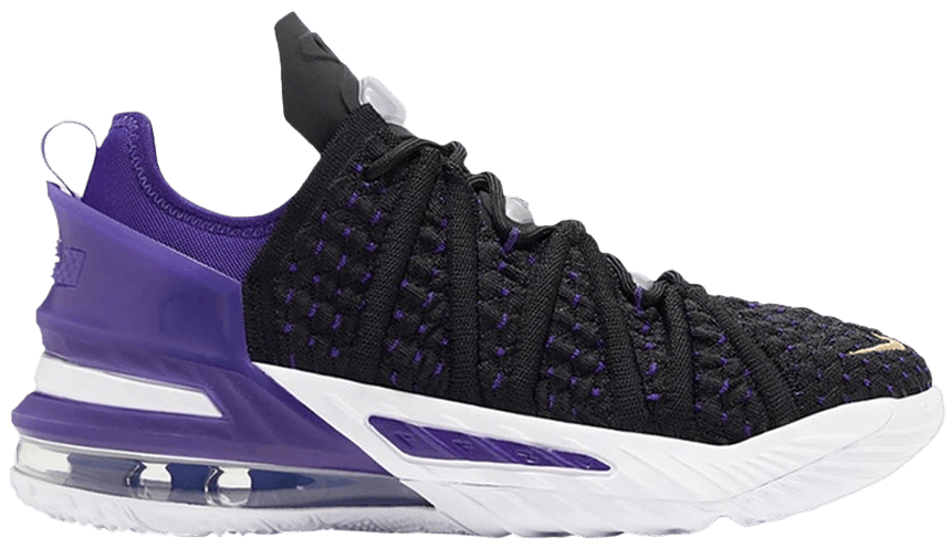 Giày Nike LeBron 18 GS 'Lakers' CW2760-004