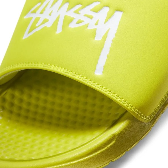 Dép Nike Stussy x Benassi 'Bright Cactus' CW2787-300 - Ảnh 2