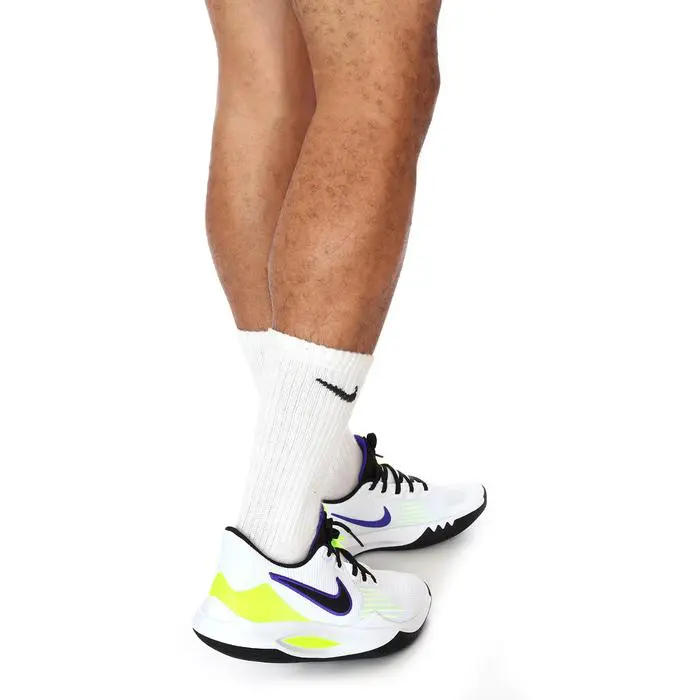 Giày Nike Precision 5 'White Barely Volt' CW3403-100 - Ảnh 5