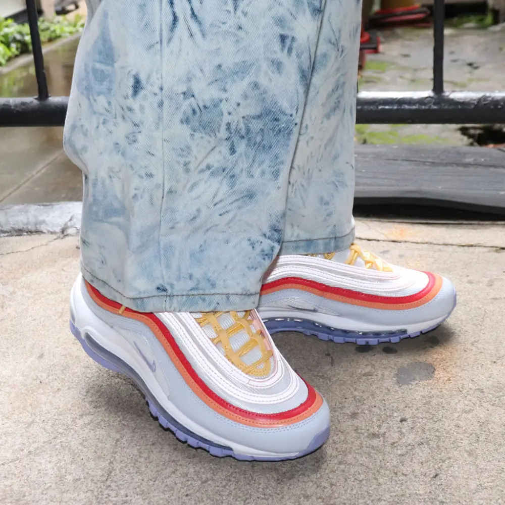 Alternative view of Giày Nike Wmns Air Max 97 'Grey Light Thistle' CW5588-001