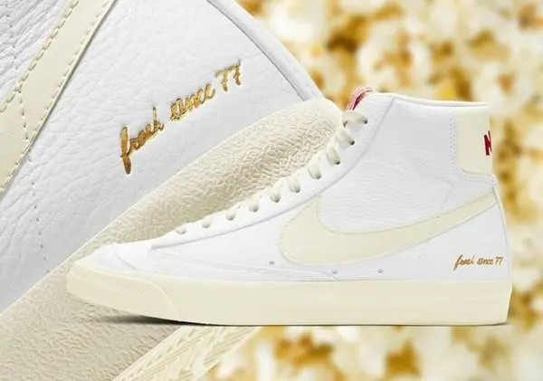 Alternative view of Giày Nike Blazer Mid '77 Vintage 'Popcorn' CW6421-100