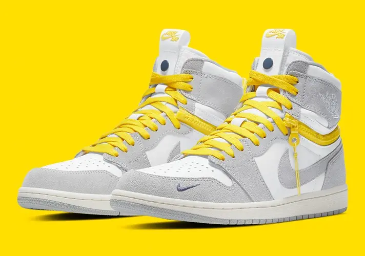 Giày Nike Air Jordan 1 High Switch 'Light Smoke Grey' CW6576-100 - Ảnh 5