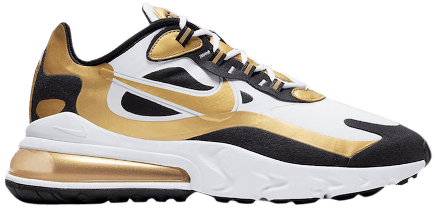 Giày Nike Air Max 270 React 'Metallic Gold' CW7298-100