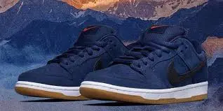 Alternative view of Giày Nike Dunk Low Pro ISO SB 'Navy Gum' CW7463-401