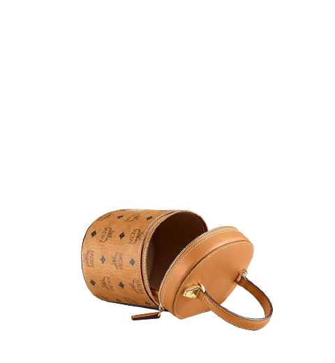 Túi MCM Cylinder Crossbody Visetos 'Cognac' MWRAACG01CO001 - Ảnh 3