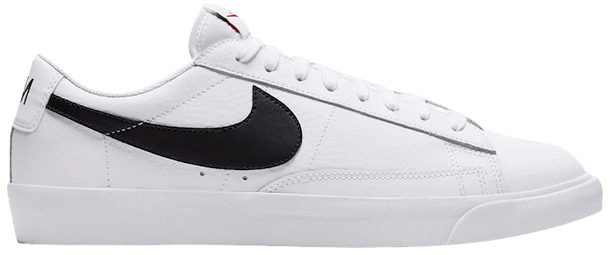 Giày Nike Blazer Low Leather 'Black Swoosh' CZ1089-100