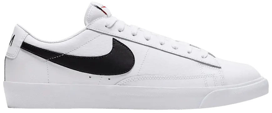 Giày Nike Blazer Low Leather 'Black Swoosh' CZ1089-100