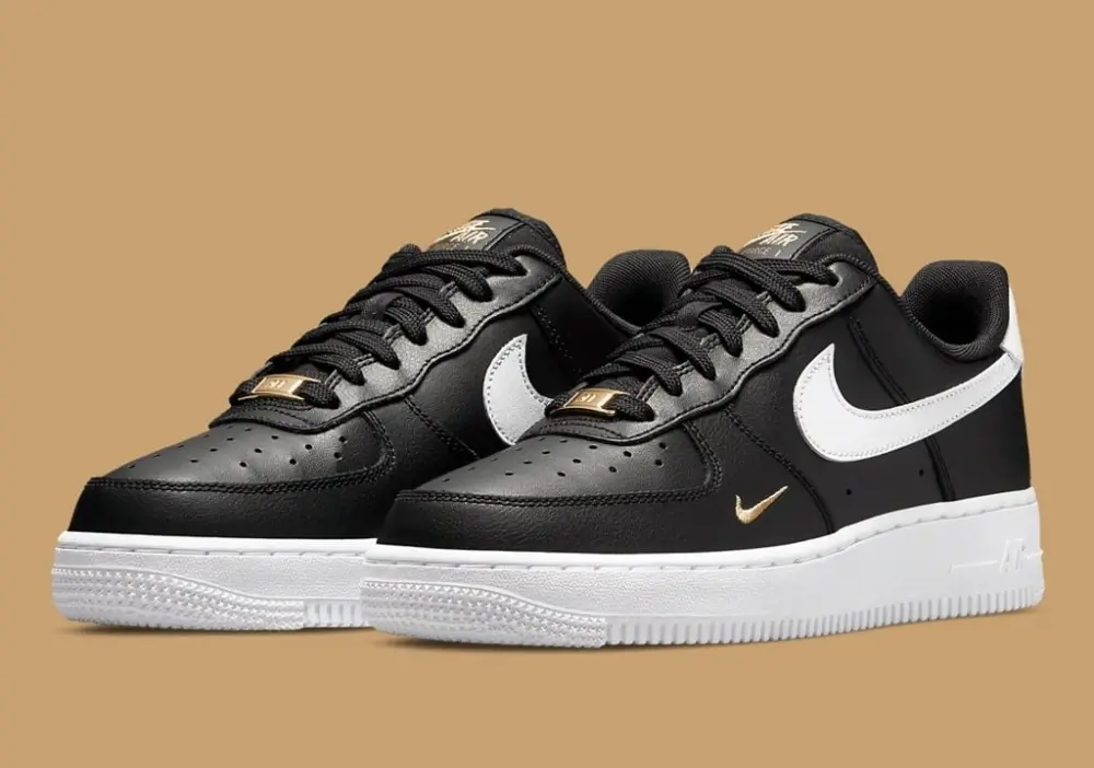 Giày Nike Wmns Air Force 1 '07 Essential 'Black White' CZ0270-001 - Ảnh 3