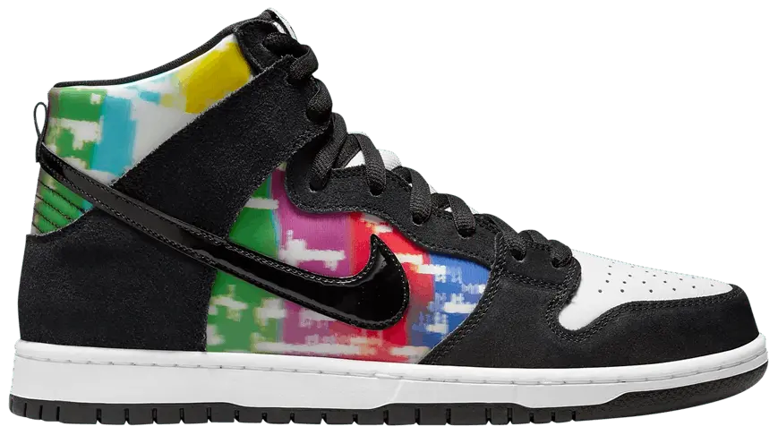 Giày Nike Dunk High SB 'TV Signal' CZ2253-100