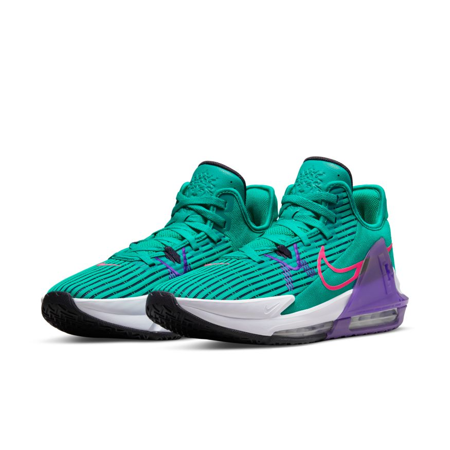 Giày Nike LeBron Witness 6 'Emerald Wild Berry' CZ4052-300 - Ảnh 2
