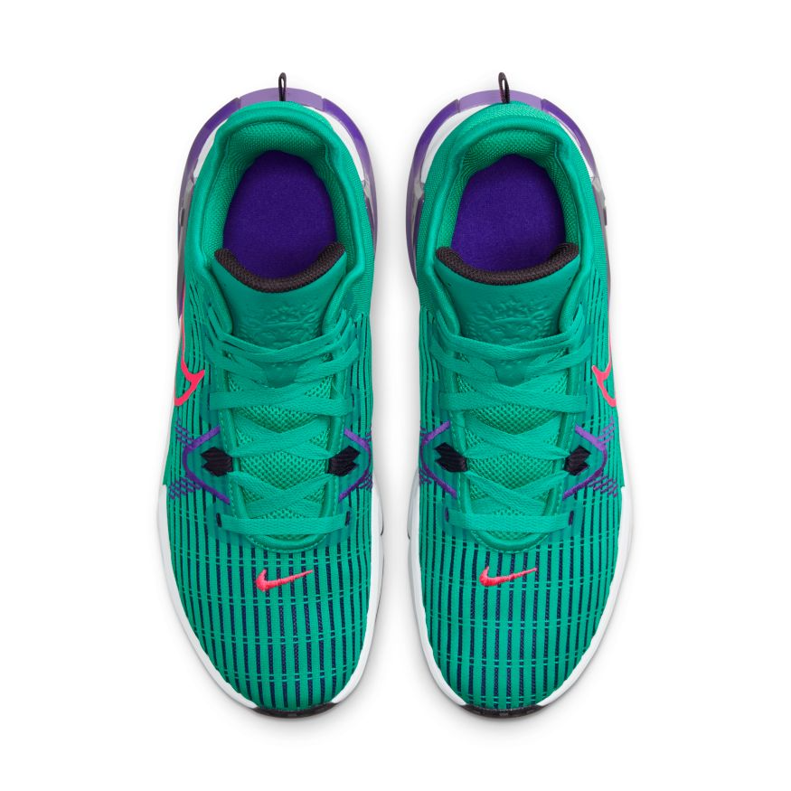 Giày Nike LeBron Witness 6 'Emerald Wild Berry' CZ4052-300 - Ảnh 3
