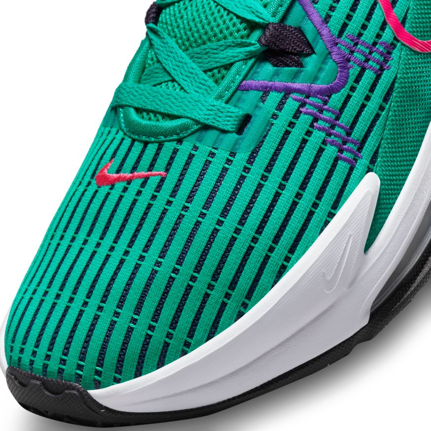 Giày Nike LeBron Witness 6 'Emerald Wild Berry' CZ4052-300 - Ảnh 6